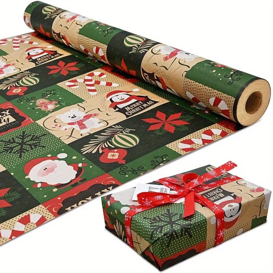 Christmas Wrapping Paper Roll