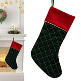 Christmas Stockings Large Space Stockings Bag Soft Fireplace Hangings Stockings Cute Stocking Decorations Smooth Christmas Sock