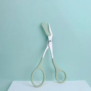 Eyebrow trimming scissors