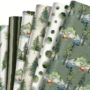6-Pack Christmas Wrapping Paper
