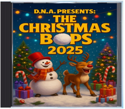 D.N.A. Dreams Need Actions Presents: The Christmas Bops 2025 (Holiday CD, Limited Edition)