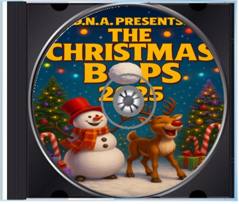 D.N.A. Dreams Need Actions Presents: The Christmas Bops 2025 (Holiday CD, Limited Edition)