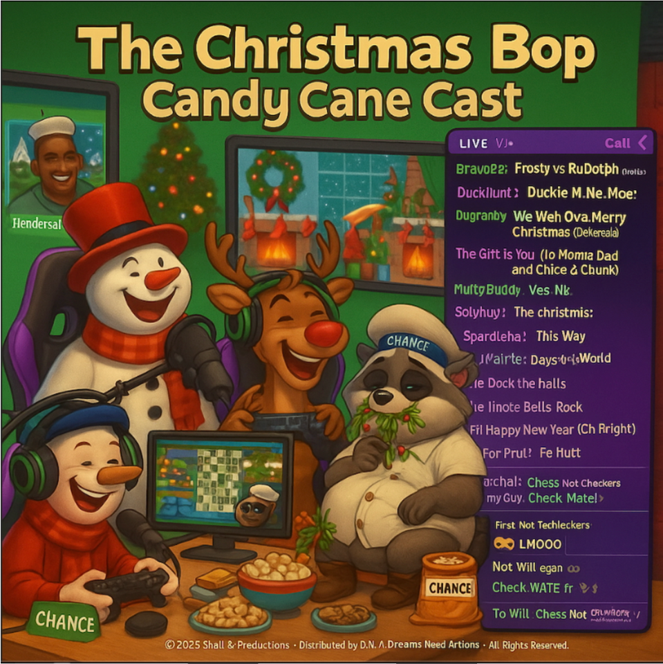 D.N.A. Dreams Need Actions Presents: The Christmas Bops 2025 (Holiday Vinyl Record, Limited Edition)