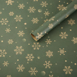 1/6pcs Christmas Wrapping Paper Vintage Kraft Paper Christmas Tree