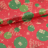 Christmas Kraft Wrapping Paper