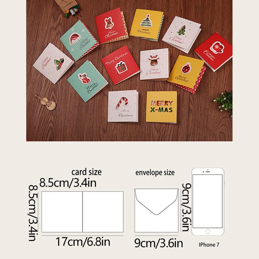 12/16/24 PCS Random Christmas Greeting Card