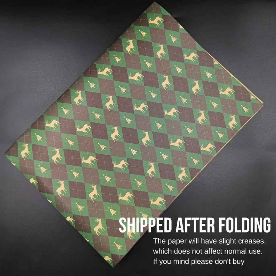 Fold 50*70cm DIY Gift Wrapping Paper