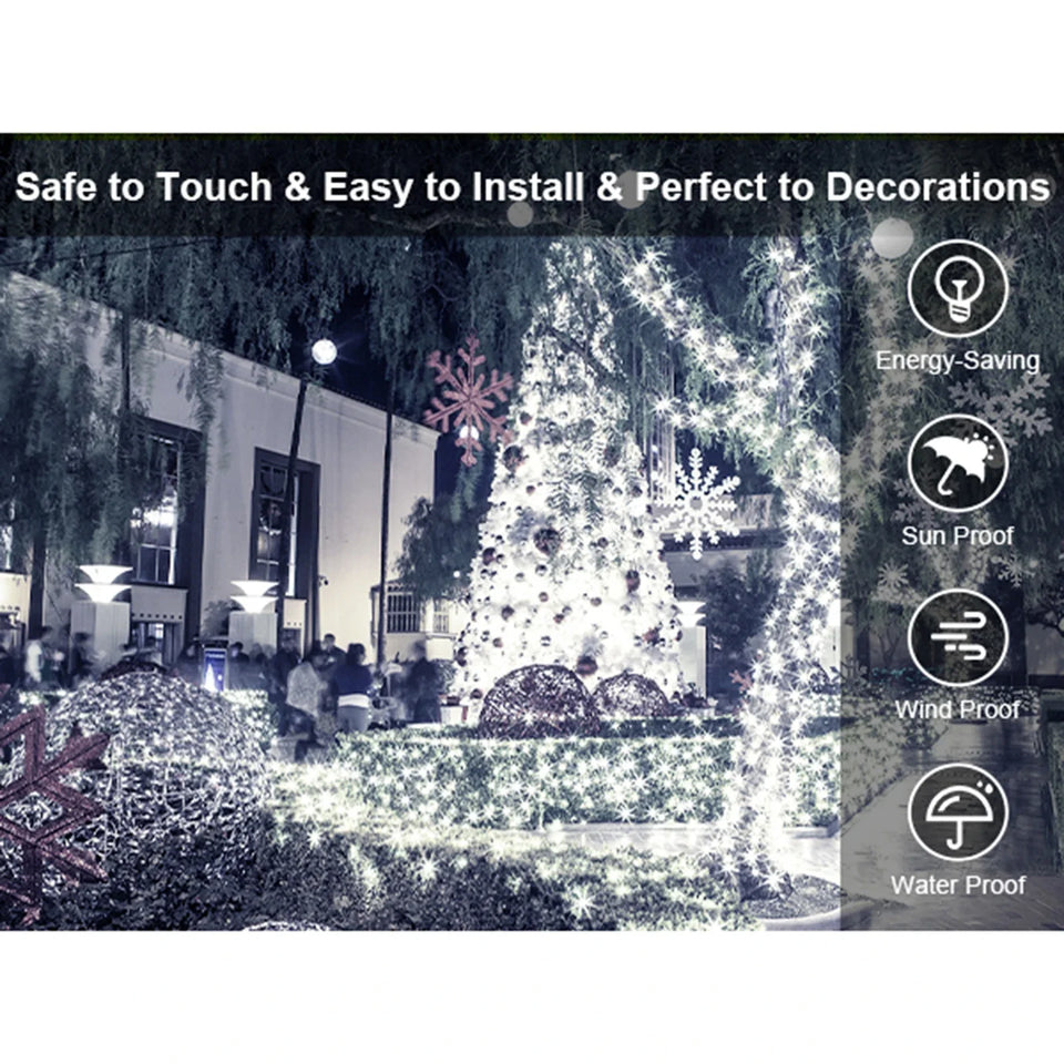 Outdoor Christmas Lights Waterproof