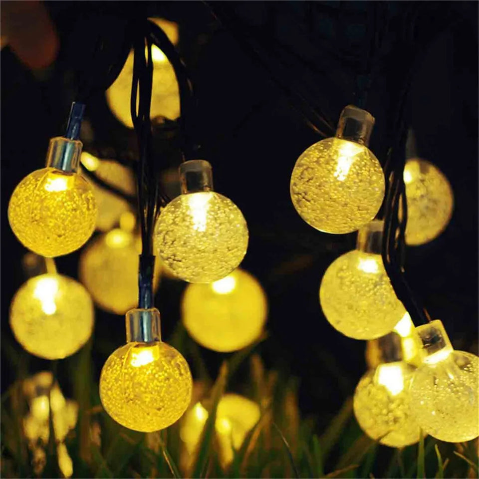 LED String Light Solar Fairy Lights