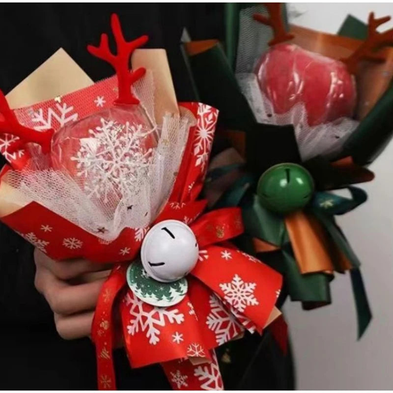 1/6pcs Christmas Wrapping Paper Vintage Kraft Paper Christmas Tree