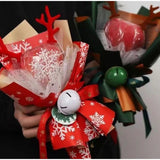 1/6pcs Christmas Wrapping Paper Vintage Kraft Paper Christmas Tree