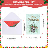 10 in 1 Premium Christmas Card Set