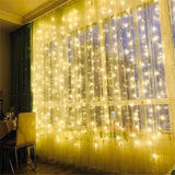 USB Curtain String Lights