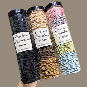 100pcs/lot Hair Bands Scrunchie