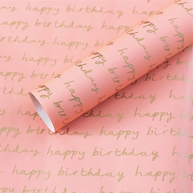 Fold 50*70cm DIY Gift Wrapping Paper