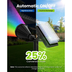 Color Changing Solar Spot Lights Outdoor