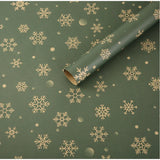 1/6pcs Christmas Wrapping Paper Vintage Kraft Paper Christmas Tree