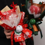 1/6pcs Christmas Wrapping Paper Vintage Kraft Paper Christmas Tree