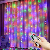USB Curtain String Lights