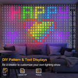 Smart RGB LED Curtain Lights