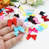50/100pcs Satin Ribbon Bows