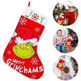 New Christmas Tree Decor Funny Green Grinch Christmas