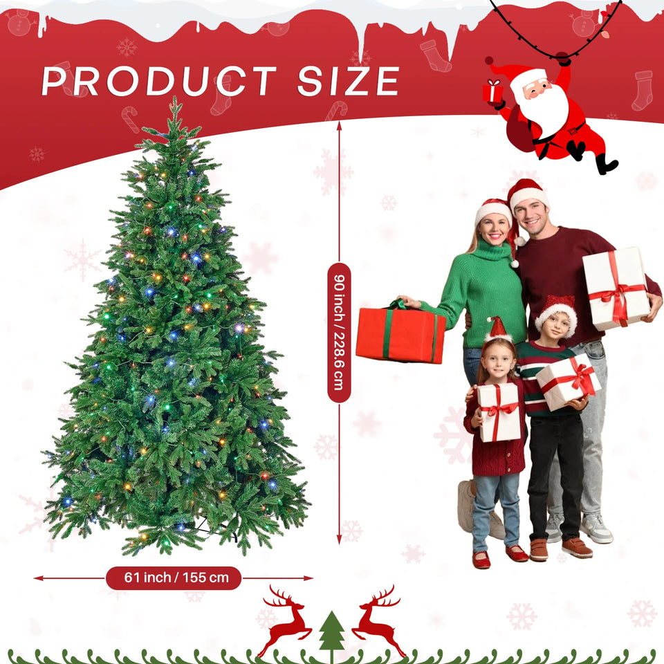 Redlife 7.5 ft Artificial Christmas Tree Christmas Tree