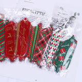 New 12PCS Christmas Pull String Bows