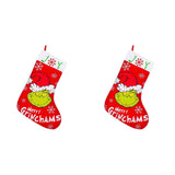 New Christmas Tree Decor Funny Green Grinch Christmas