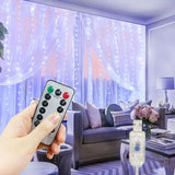 USB Curtain String Lights