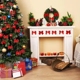 12/24/36pcs Christmas Bow Christmas Decoration