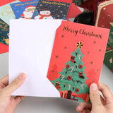 10 in 1 Premium Christmas Card Set