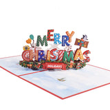 Top Quality New 3D Christmas Greeting Card
