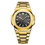 DNA Wrist Watch™ Men’s Steel Band Calendar Watch – Business Style, Luminous Glow