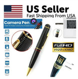 1080P HD Pocket Pen Camera Hidden Cam Mini Body Video Recorder DVR Security USB